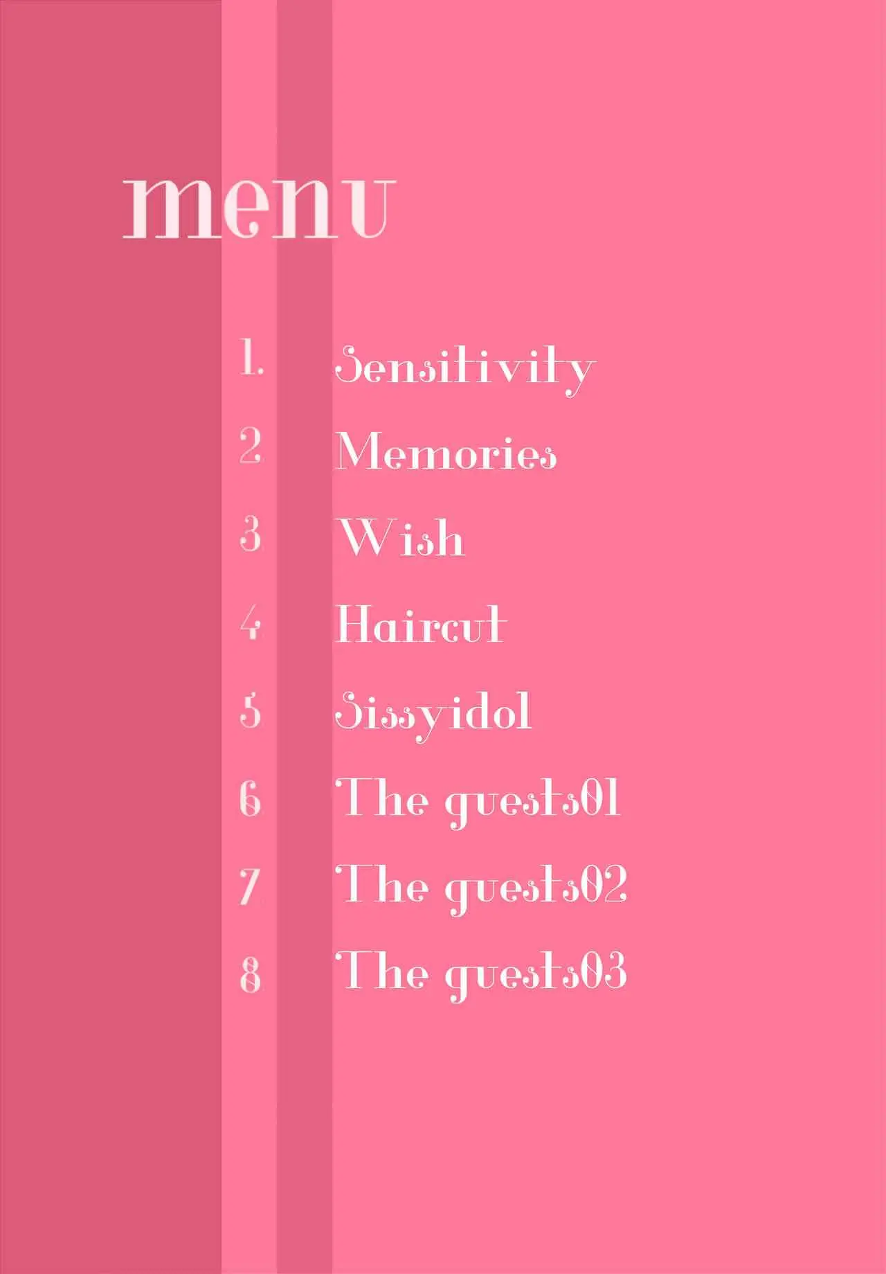 "SISSY A LA CARTE 7" ~Netorare Otokonoko, Teisoutai Kanri Mesuka Choukyou~